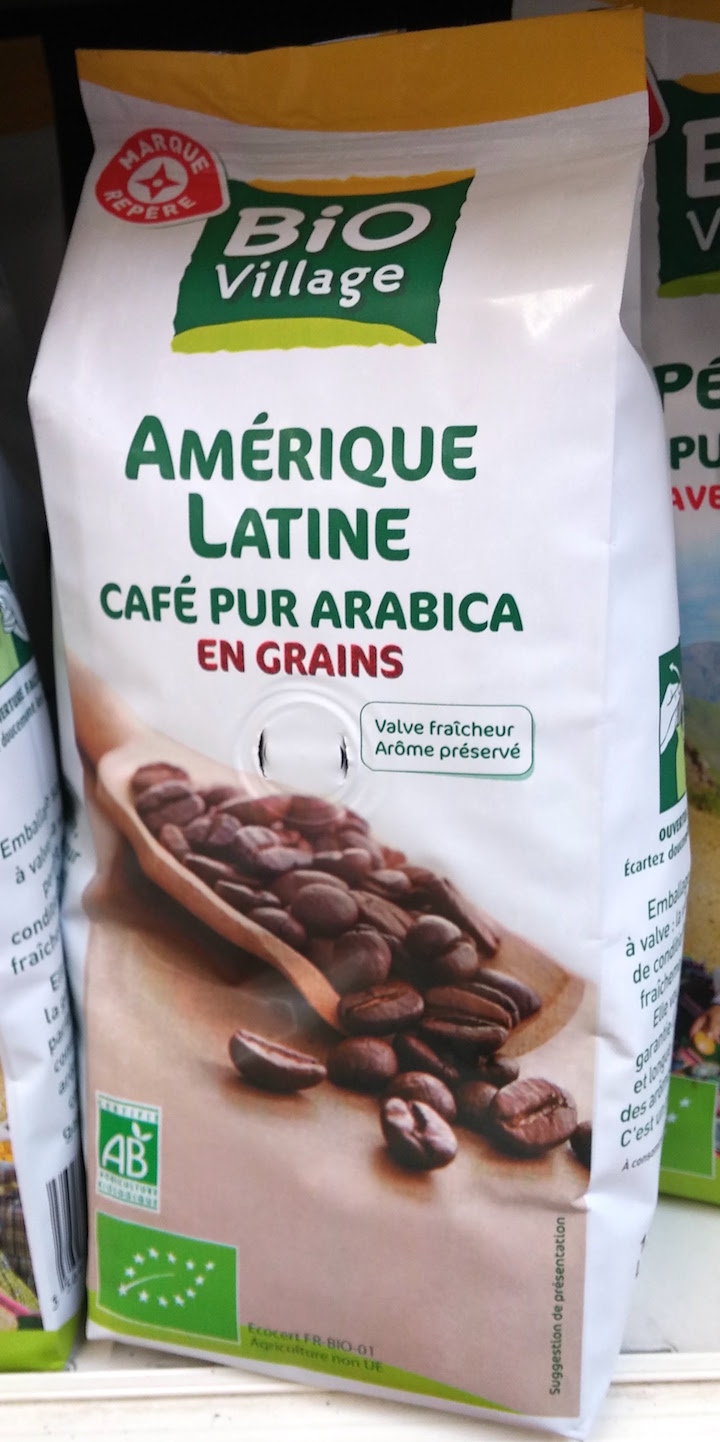 Café bio d'Amérique latine, par Bio Village