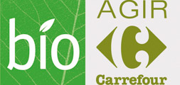 Logo Carrefour Agir bio